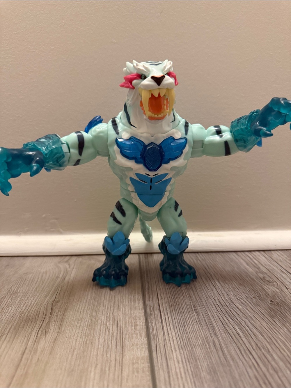 Fierce Glacier Beast Action Figure - Blue & White